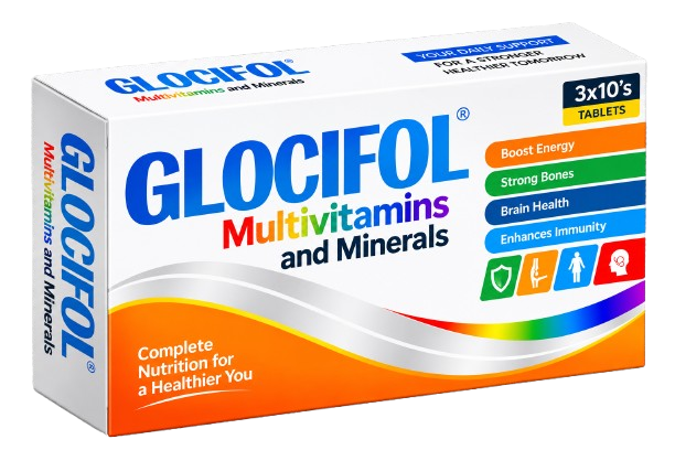Glocifol Multivitamin & Mineral Tablets | 30 Tablets